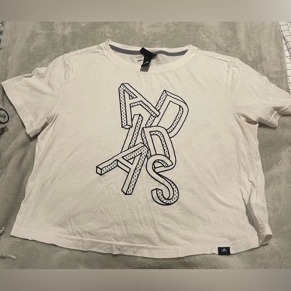Adidas cropped tee